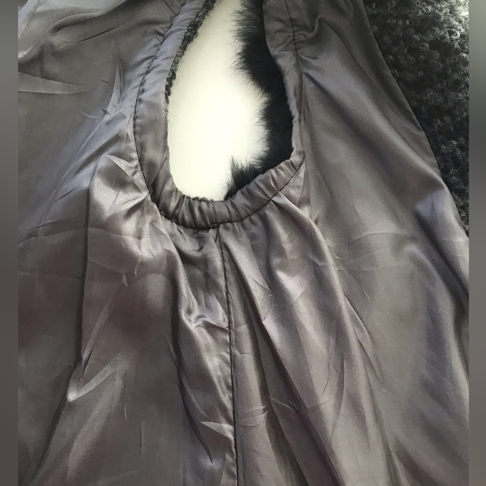 3.1 Phillip Lim Wool Vest with rabbit SZ S - Picture 11 of 12
